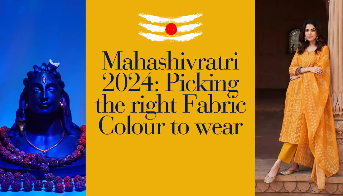 Mahashivratri 2024: Picking the right Fabric Colour to wear