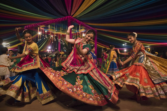 ethnic wear during Navratri celebrations