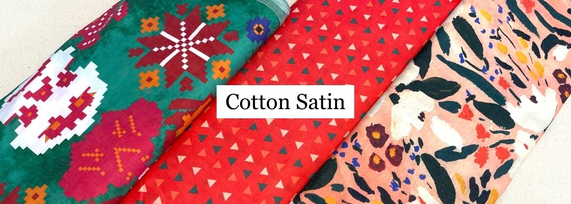 Buy Cotton Satin Fabric Online at Best Price – TradeUNO Fabrics