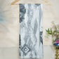 Black White Abstract Print Muslin Dupatta