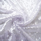 Lilac Purple imported Lurex Sequins  Net Fabric