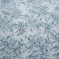 Sky Blue Thread Sequins Embroidery Net Fabric