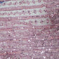 Pink Stripes CutDana Sequins Embroidery Net Fabric