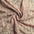 Premium  Net Dark Peach Pink CutDana Thread Embroidery Fabric