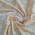 Premium Yellow 3D Embroidery Cotton Schiffli Dyeable Fabric