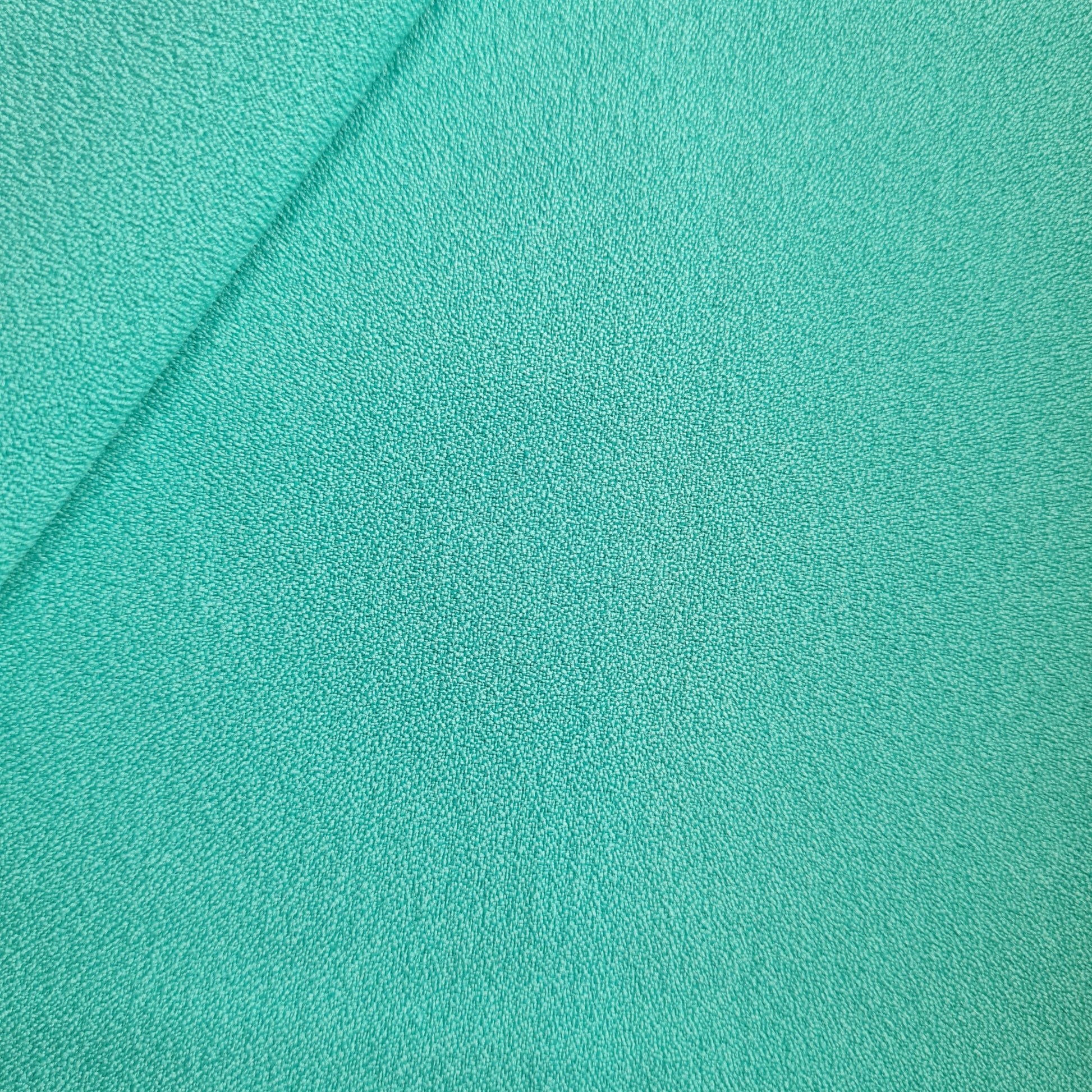 Sea Green Solid Moss Crepe Fabric 17879