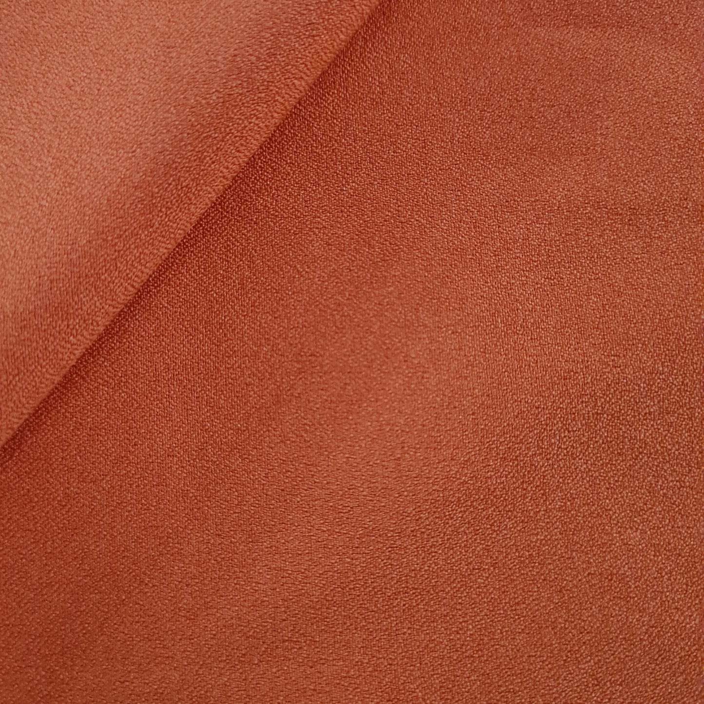 Orange Solid Moss Crepe Fabric 17880