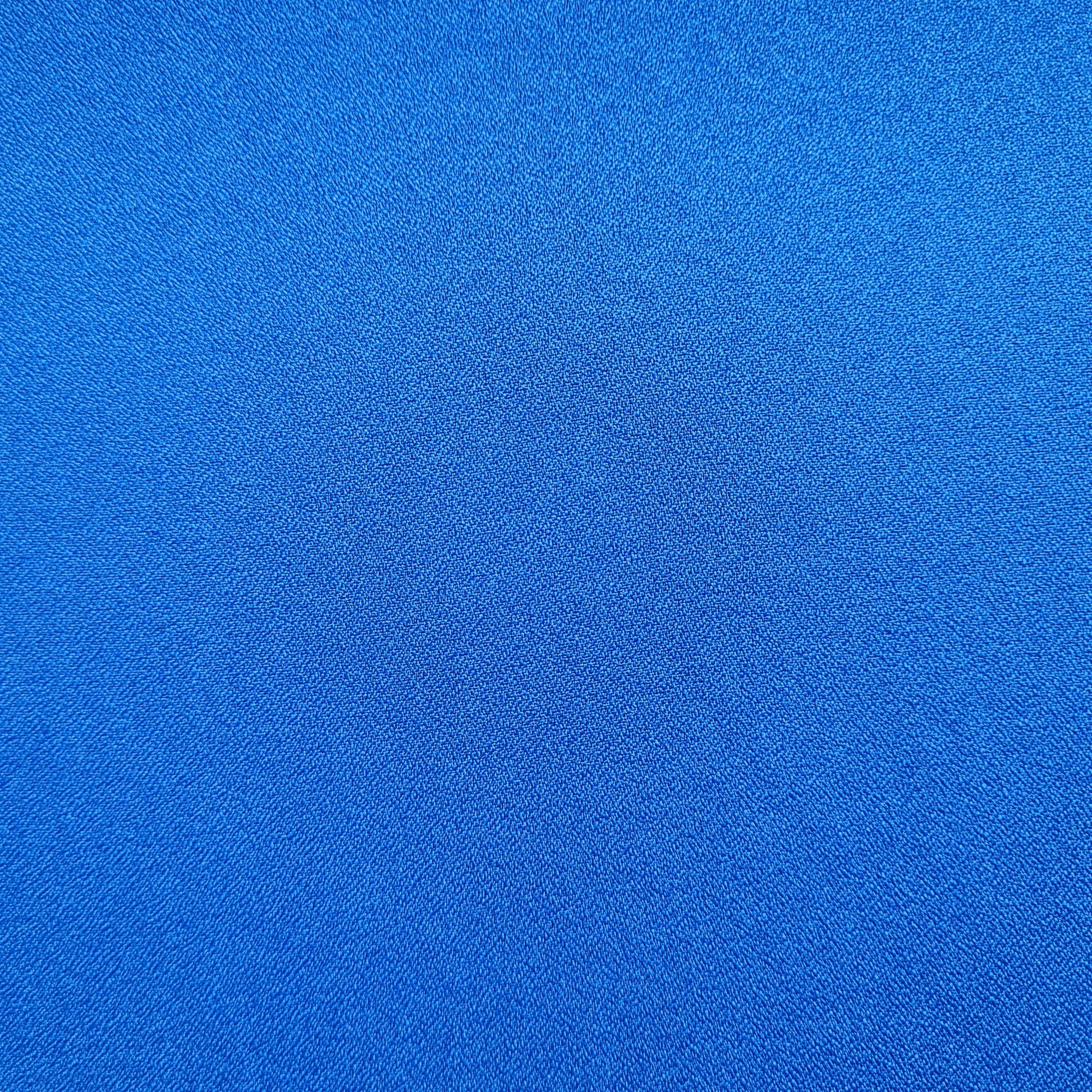 Royal Blue Solid Moss Crepe Fabric 17882