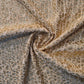 Golden and Beige Glitter Knitted Lycra Fabric 17909