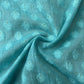 Ocean Blue Zari Traditional Jacquard Cotton Silk Patola Dyeable 18066