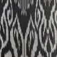 Black Ikkat Print Cotton Fabric 18121