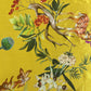 Yellow Floral Print Crepe Fabric 18154