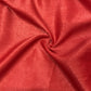 Red Solid Chanderi Velvet Fabric 18419