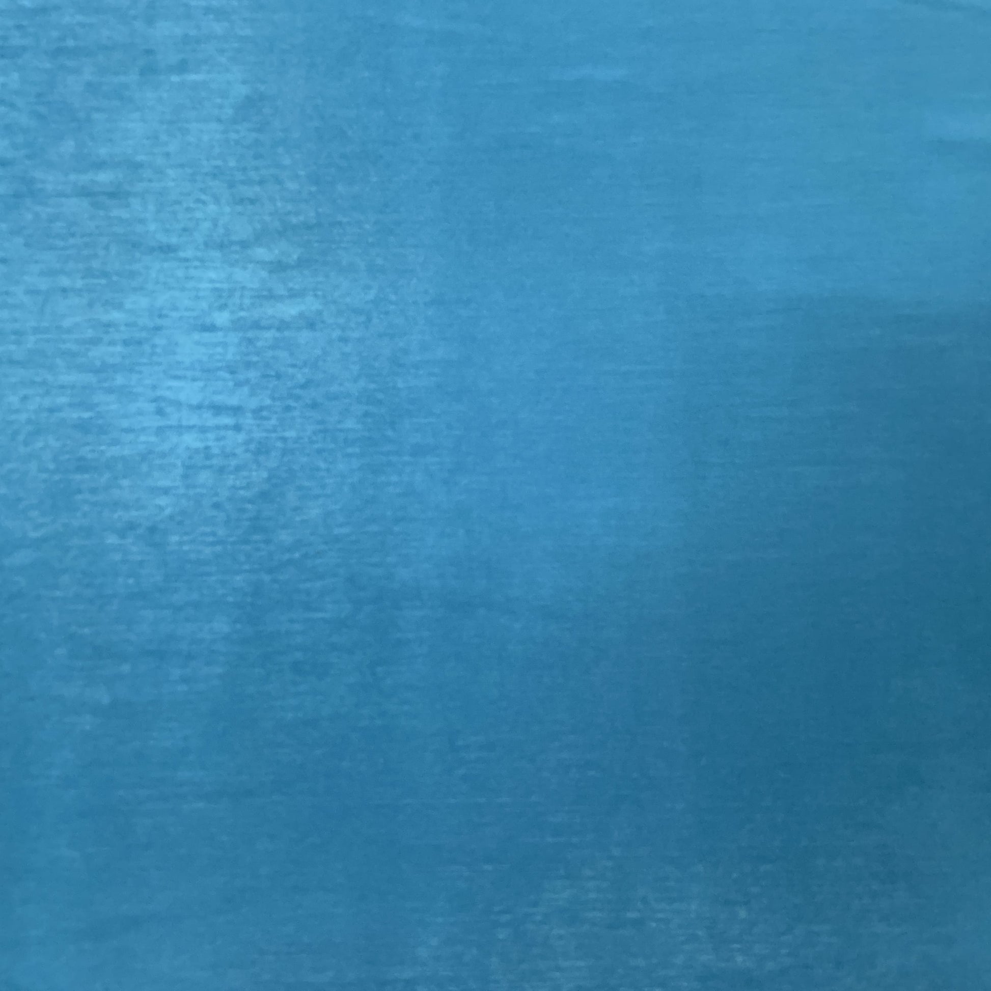 Ocean Blue Solid Chanderi Velvet Fabric 18427