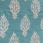 Sky Blue Thread Embroidery Malai Chanderi Silk Fabric 18573