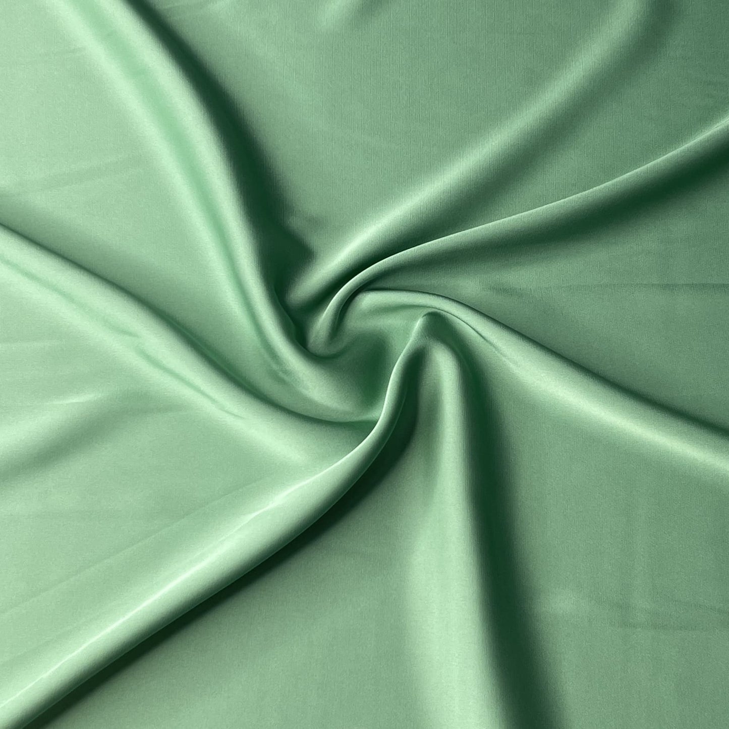 Mint Green Solid Zara Satin Fabric 18715