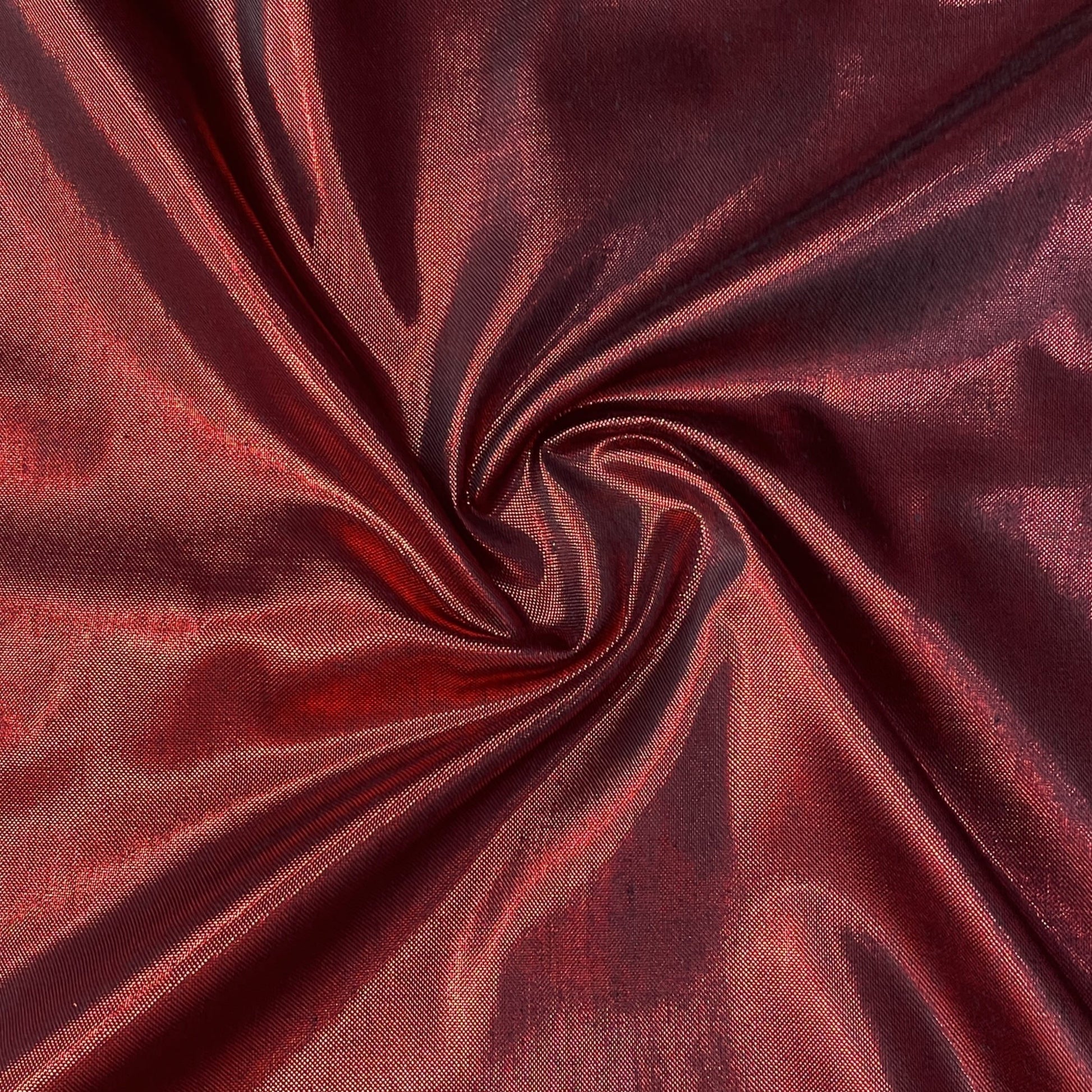 Red Shimmer Brocade Fabric 19239