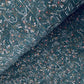 Peacock Green Thread Sequins Embroidery Russian Silk Fabric 19684