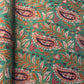 Green Paisley Embroidery Chiffon Fabric 19759