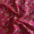 Magenta Bandhani Print Dola Silk Fabric