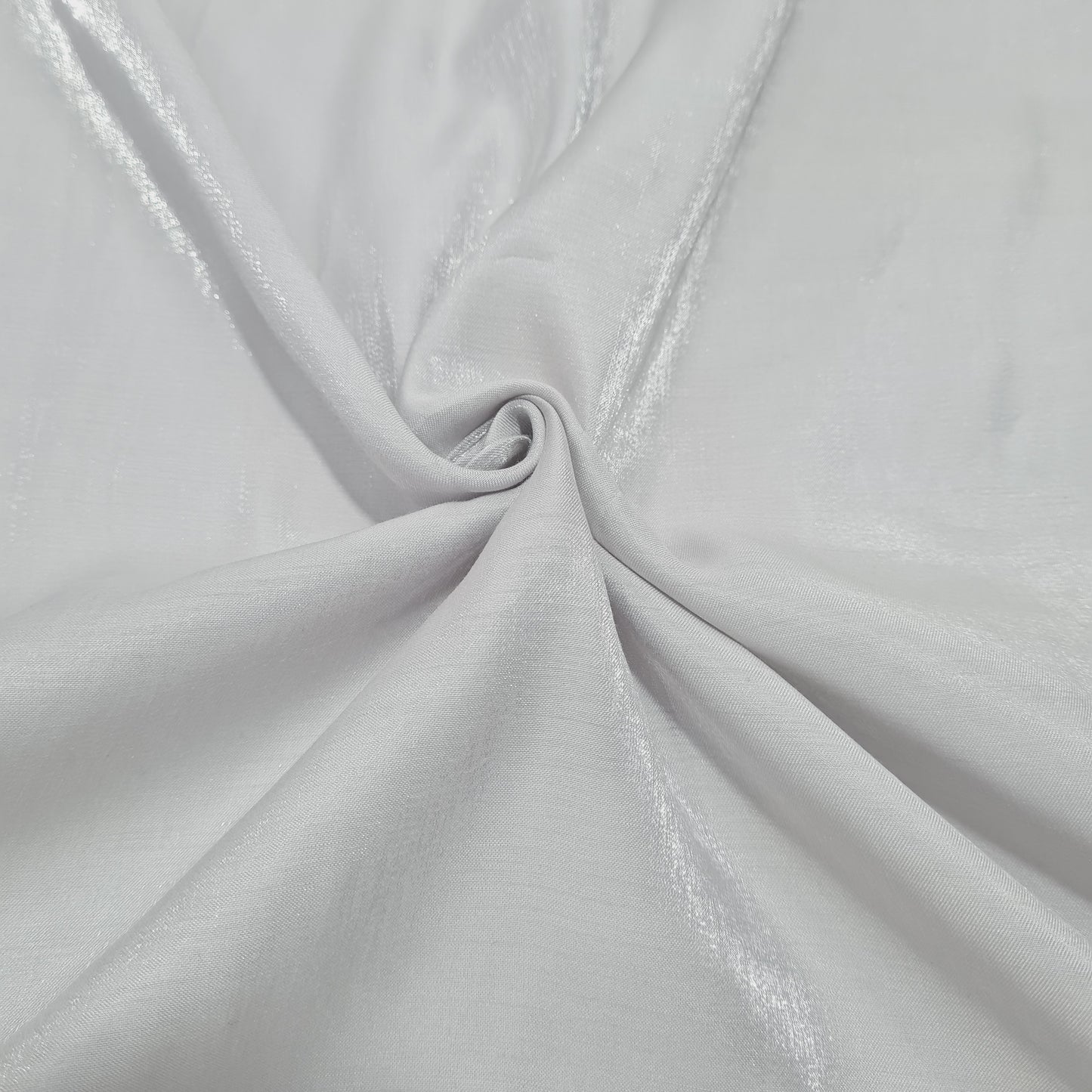 Grey Solid Two Tone Satin Fabric - TradeUNO