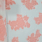 White & Pink Floral Organza Jacquard Fabric - TradeUNO