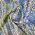 Blue Batik Print Sequence Embroidery Cotton Fabric - TradeUNO