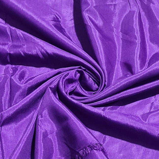 Violet Solid Shantoon Fabric