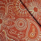 Exclusive Brown Tropical Print Cambric Cotton Fabric