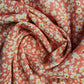 Exclusive Baby Pink Base With Floral Print Rayon Fabric