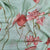 Premium Light Green Floral Print Cotton Silk Fabric