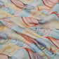 Premium Blue and Yellow Tropical Print Muslin Fabric