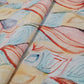 Premium Blue and Yellow Tropical Print Muslin Fabric