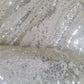 Golden Sequence Embroidery Net Fabric