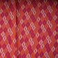 Pink Geometrical Print Bemberg Silk Fabric 20872