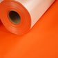 560 GSM Single Side Coated PVC Fabric Orange 1.37