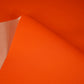 560 GSM Single Side Coated PVC Fabric Orange 1.37