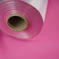 560 GSM Single Side Coated PVC Fabric Pink 1.37