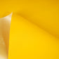 560 GSM Single Side Coated PVC Fabric Yellow 1.37