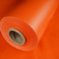 610 GSM Double Side Coated PVC Fabric 1000D Orange Glossy 1.55