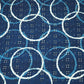 Blue Handblock Print Cotton Fabric CG-23484