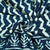 Indigo Handblock Schiffli Embroidery on Border CG-23597