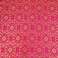 Magenta Banarasi Brocade Fabric KRE-23738