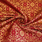 Maroon Banarasi Brocade Fabric KRE-23741