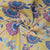 Yellow With Multicolor Floral Print Muslin Fabric