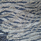 Navy Blue & Silver Handwork Bead Imported & Sequence Embroidery Net Fabric