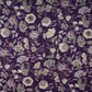 Purple Floral Print Pashmina Fabric 20992