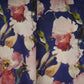 Blue Floral Print Pashmina Fabric 20973