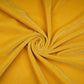 Yellow Solid Viscose Velvet Fabric 21224