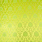 Light Green Floral Brocade Fabric 22513